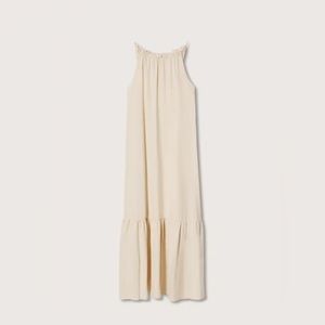 MANGO Maxi Ruffles Dress